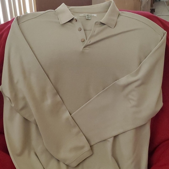 Tommy Bahama Long Sleeve 100% Silk Shirt - Picture 4 of 6